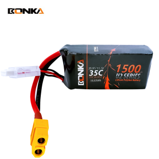 BONKA 1500mAh 35C 3S LiPo Battery for RC Helicopter